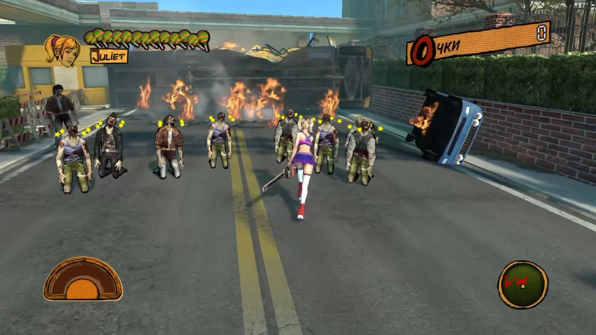 Lollipop Chainsaw - геймплей игры на PlayStation 3